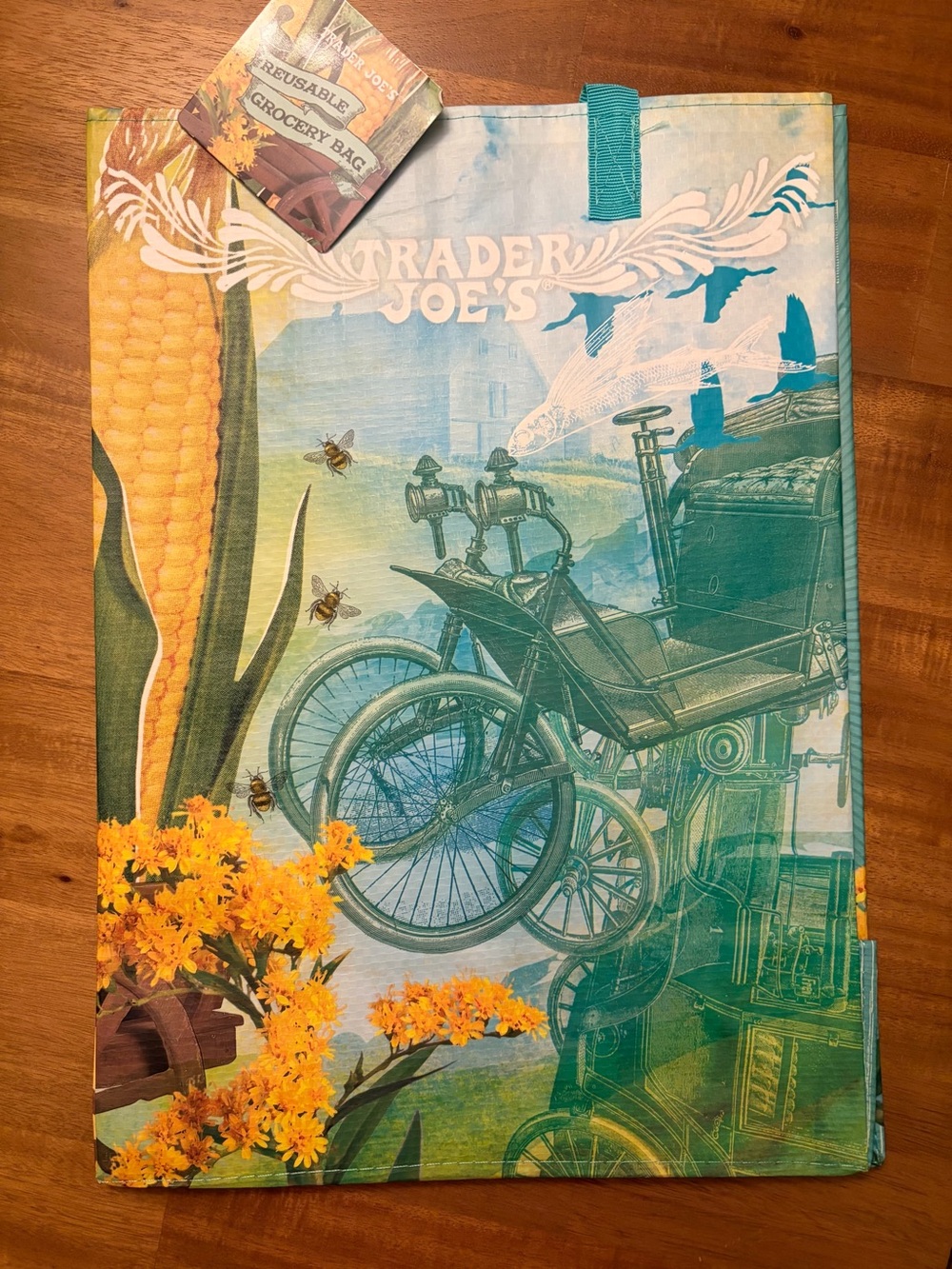 Trader Joe's Nebraska Reusable Grocery Tote